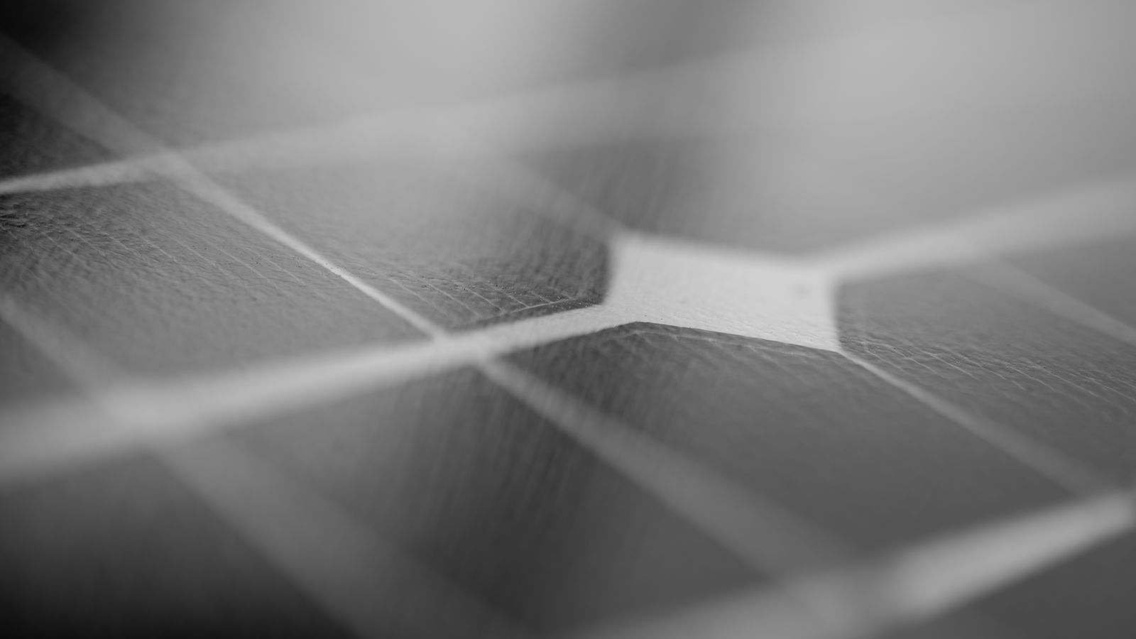 Nahaufnahme der Oberfläche eines Solarmoduls